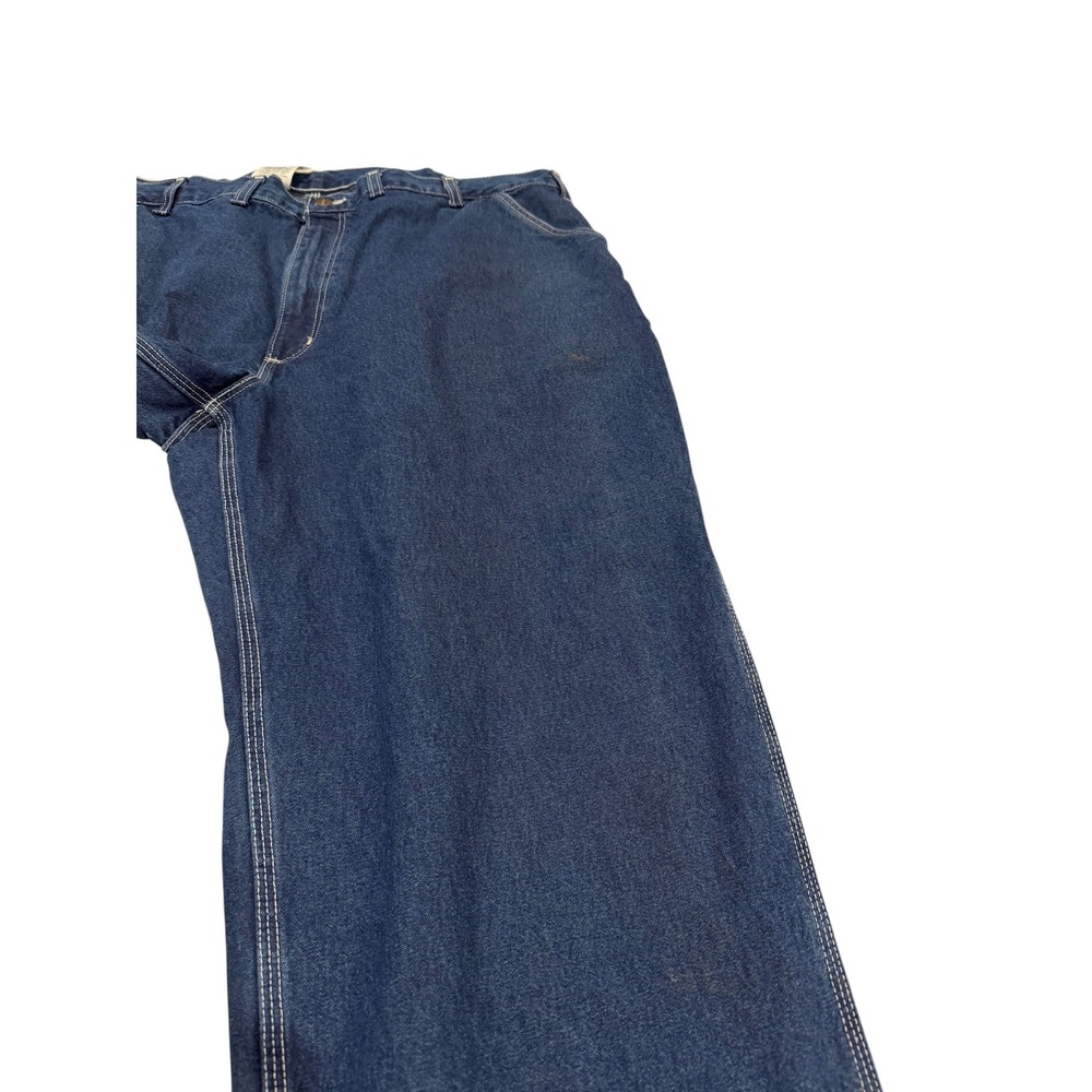 Carhartt B13-DST Loose Original Fit Carpenter Jeans Dark Stone Blue 44x30 Mens - Picture 5 of 11